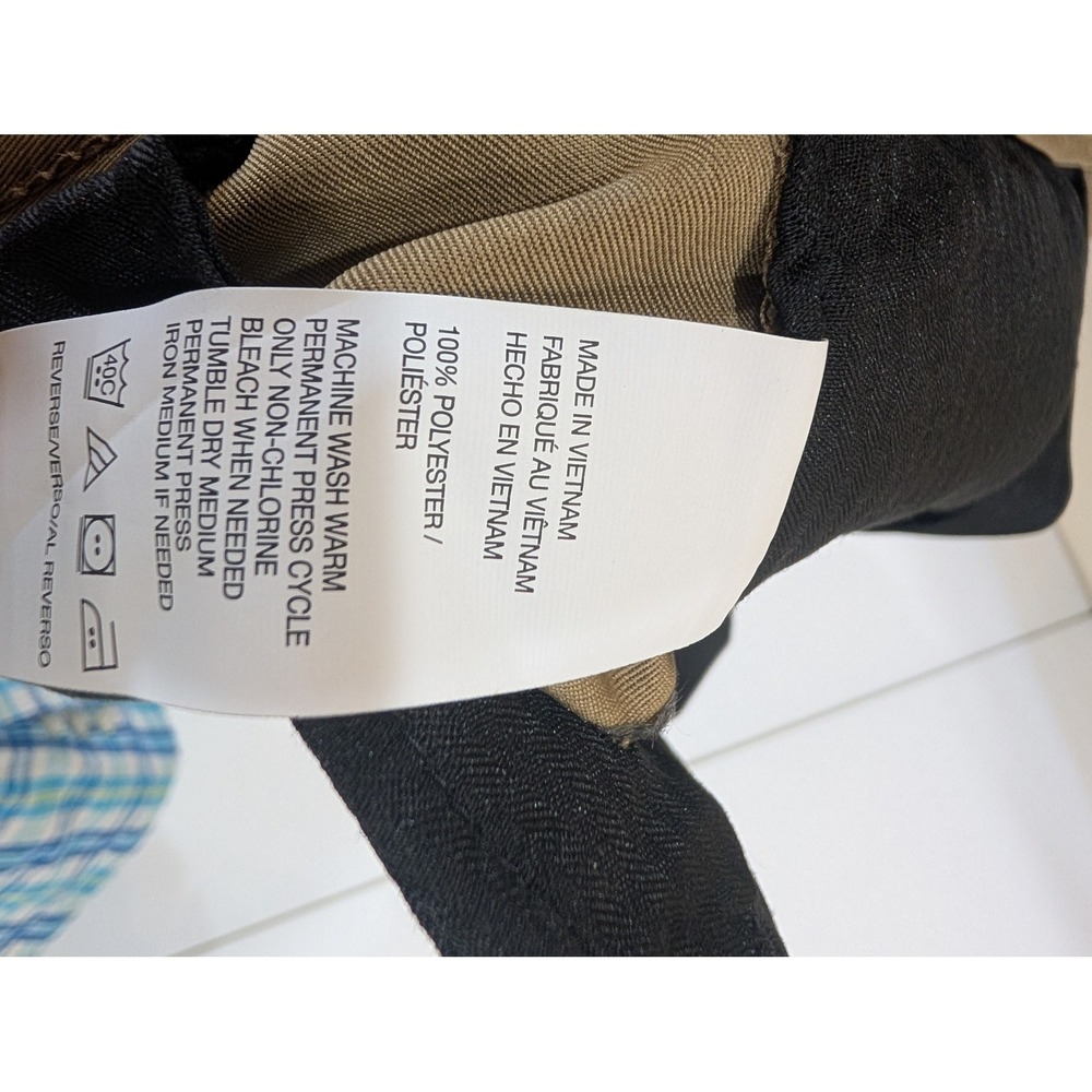 IZOD Men's Dress Pants Size‎ 36/32 Beige Tan Cuffed Bottoms Classic - Picture 5 of 5